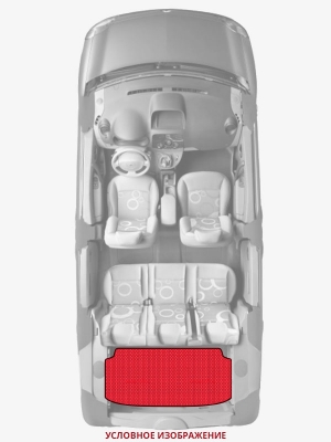 ЭВА коврики «Queen Lux» багажник для de Tomaso Pantera